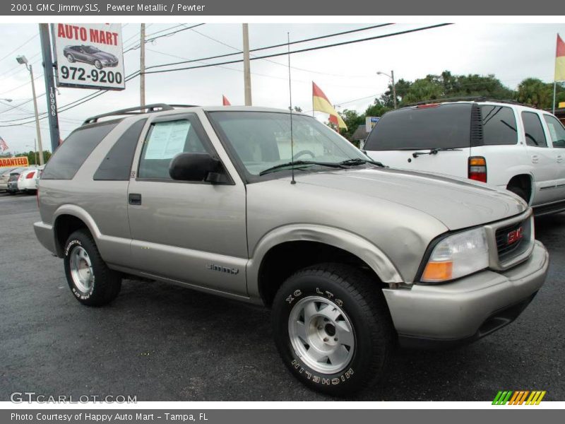 Pewter Metallic / Pewter 2001 GMC Jimmy SLS