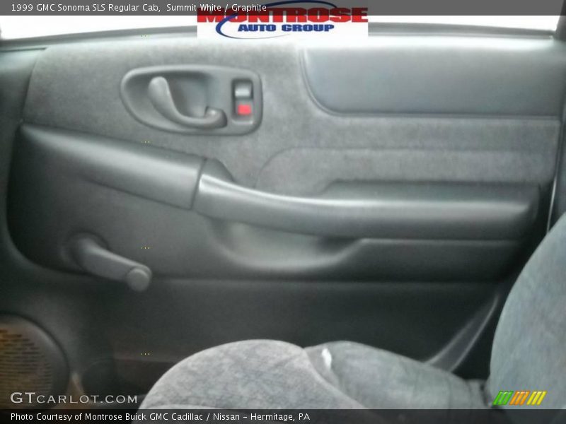 Summit White / Graphite 1999 GMC Sonoma SLS Regular Cab