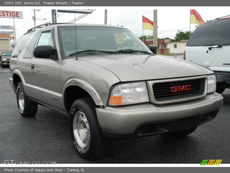 Pewter Metallic / Pewter 2001 GMC Jimmy SLS