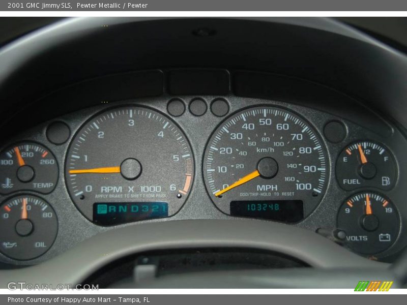 Pewter Metallic / Pewter 2001 GMC Jimmy SLS