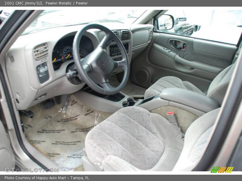 Pewter Metallic / Pewter 2001 GMC Jimmy SLS