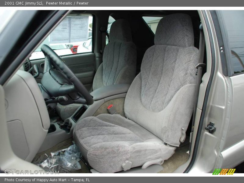 Pewter Metallic / Pewter 2001 GMC Jimmy SLS