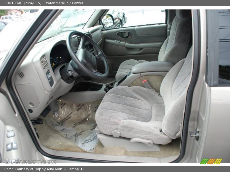 Pewter Metallic / Pewter 2001 GMC Jimmy SLS