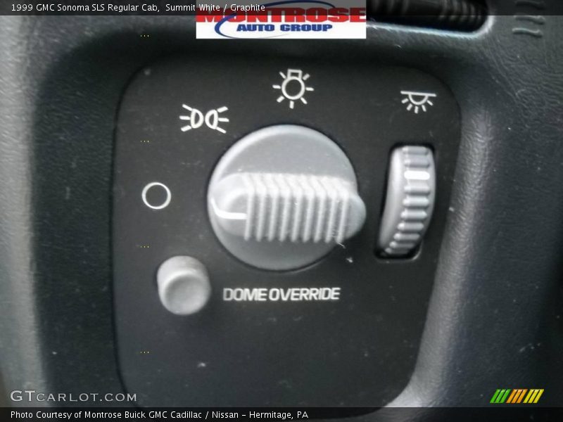 Summit White / Graphite 1999 GMC Sonoma SLS Regular Cab