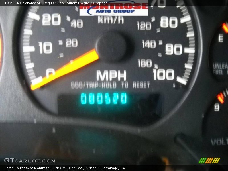 Summit White / Graphite 1999 GMC Sonoma SLS Regular Cab
