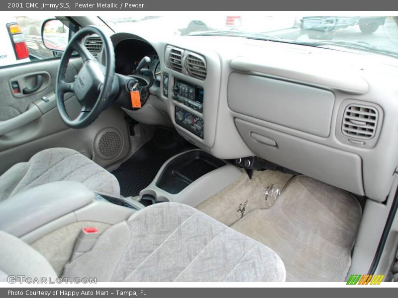 Pewter Metallic / Pewter 2001 GMC Jimmy SLS