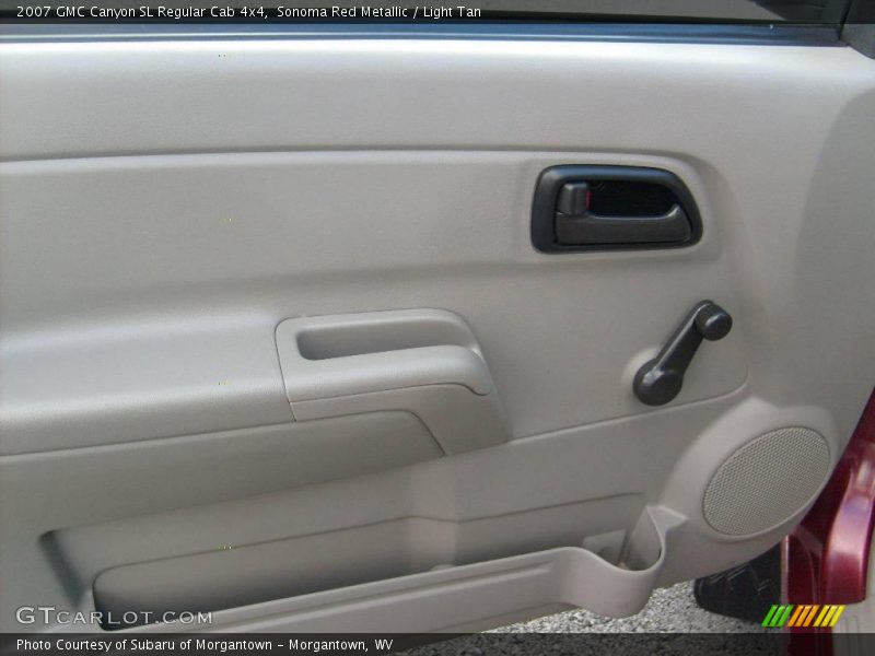 Sonoma Red Metallic / Light Tan 2007 GMC Canyon SL Regular Cab 4x4