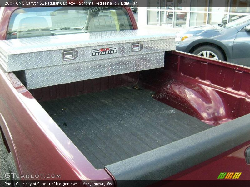 Sonoma Red Metallic / Light Tan 2007 GMC Canyon SL Regular Cab 4x4
