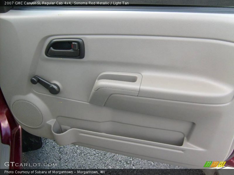 Sonoma Red Metallic / Light Tan 2007 GMC Canyon SL Regular Cab 4x4