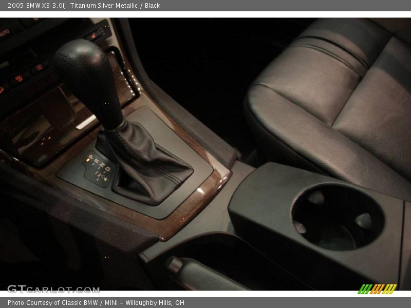 Titanium Silver Metallic / Black 2005 BMW X3 3.0i
