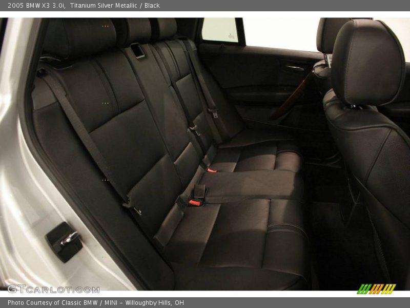 Titanium Silver Metallic / Black 2005 BMW X3 3.0i