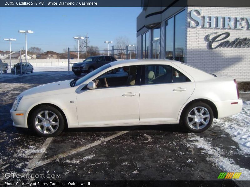 White Diamond / Cashmere 2005 Cadillac STS V8