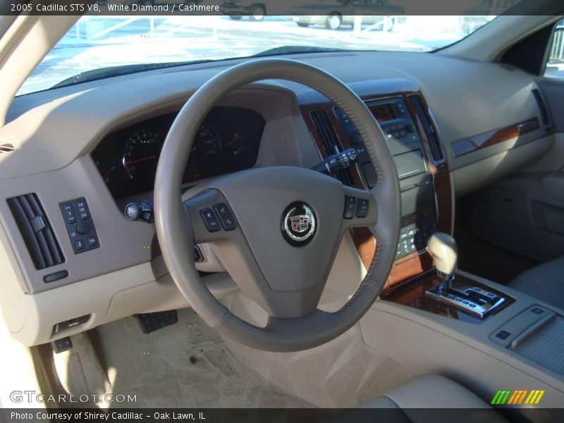 White Diamond / Cashmere 2005 Cadillac STS V8