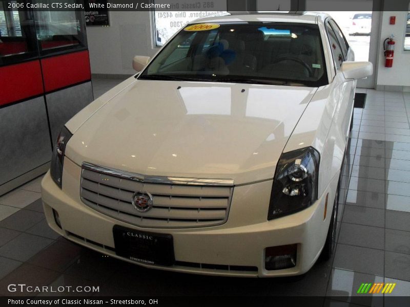 White Diamond / Cashmere 2006 Cadillac CTS Sedan