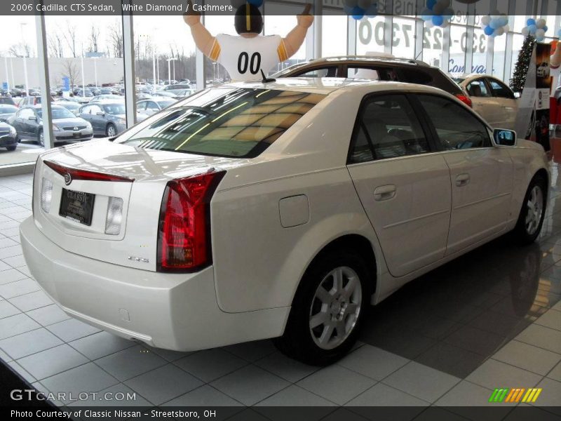 White Diamond / Cashmere 2006 Cadillac CTS Sedan