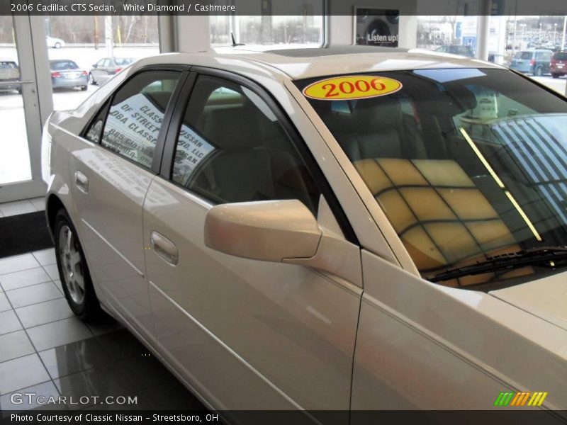White Diamond / Cashmere 2006 Cadillac CTS Sedan