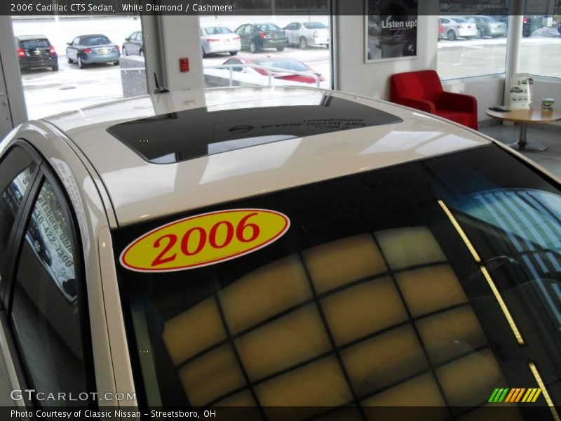 White Diamond / Cashmere 2006 Cadillac CTS Sedan