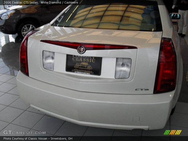 White Diamond / Cashmere 2006 Cadillac CTS Sedan