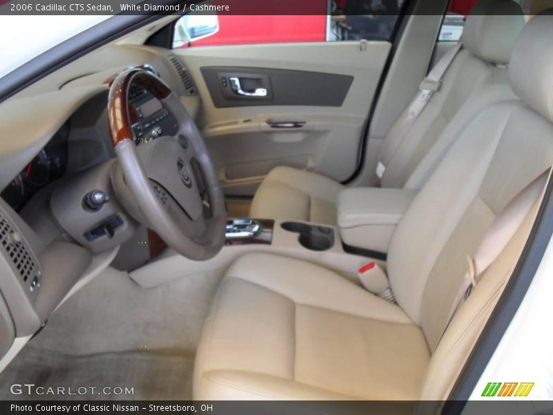 White Diamond / Cashmere 2006 Cadillac CTS Sedan