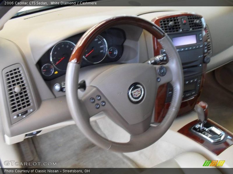White Diamond / Cashmere 2006 Cadillac CTS Sedan