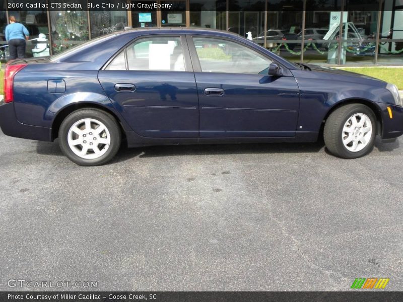 Blue Chip / Light Gray/Ebony 2006 Cadillac CTS Sedan