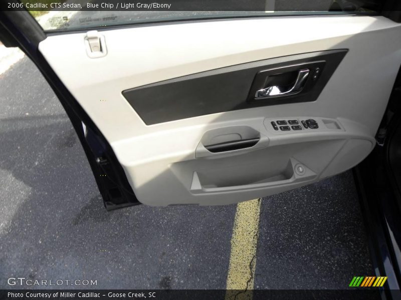 Blue Chip / Light Gray/Ebony 2006 Cadillac CTS Sedan