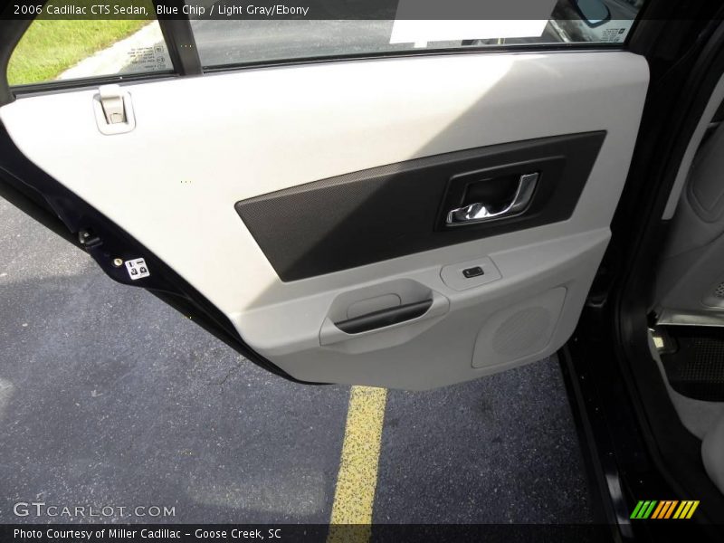 Blue Chip / Light Gray/Ebony 2006 Cadillac CTS Sedan