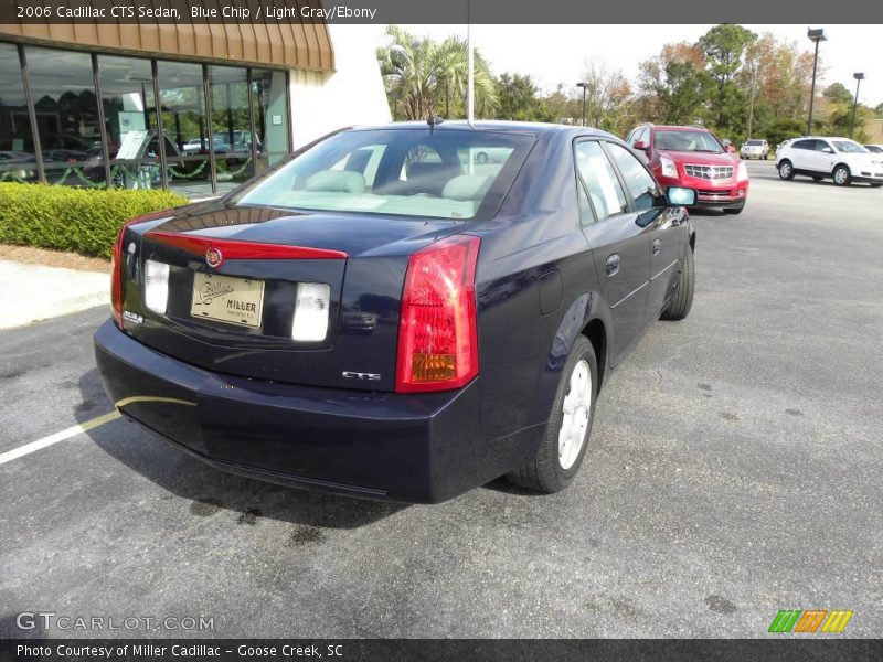 Blue Chip / Light Gray/Ebony 2006 Cadillac CTS Sedan
