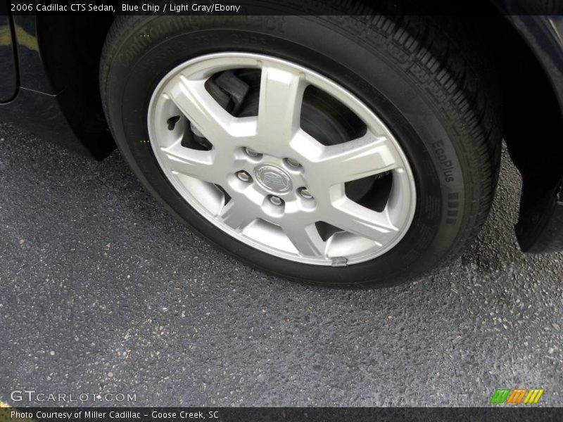 Blue Chip / Light Gray/Ebony 2006 Cadillac CTS Sedan