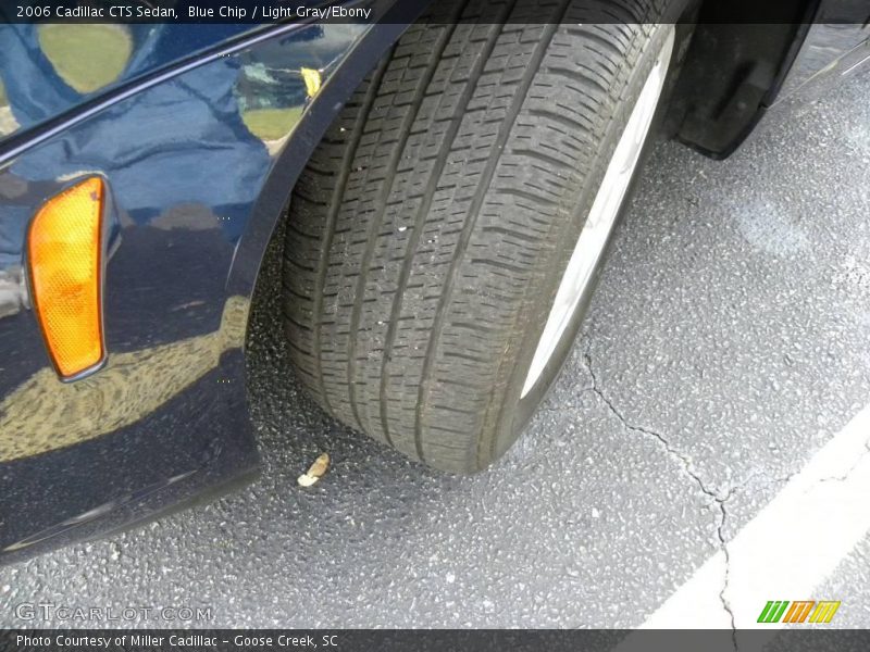 Blue Chip / Light Gray/Ebony 2006 Cadillac CTS Sedan