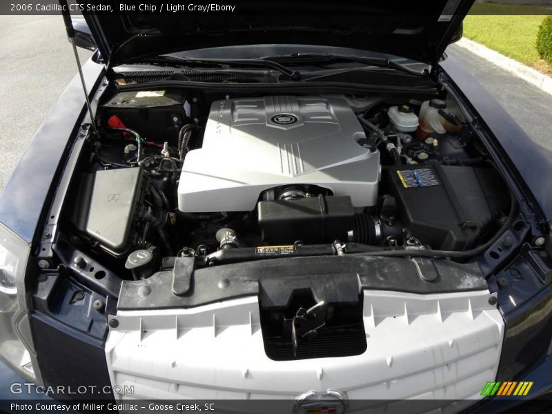 Blue Chip / Light Gray/Ebony 2006 Cadillac CTS Sedan