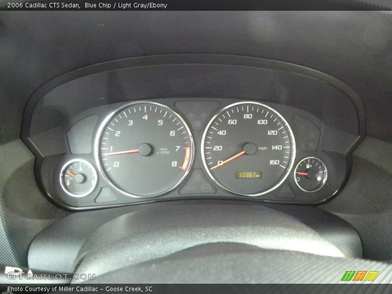 Blue Chip / Light Gray/Ebony 2006 Cadillac CTS Sedan