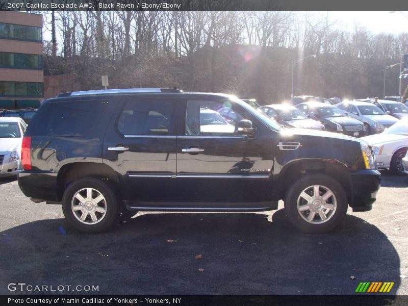 Black Raven / Ebony/Ebony 2007 Cadillac Escalade AWD