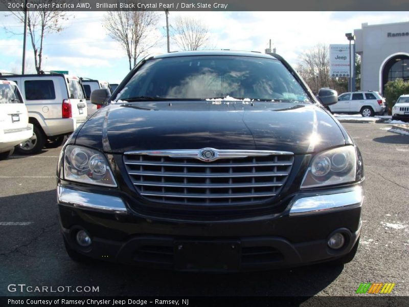 Brilliant Black Crystal Pearl / Dark Slate Gray 2004 Chrysler Pacifica AWD