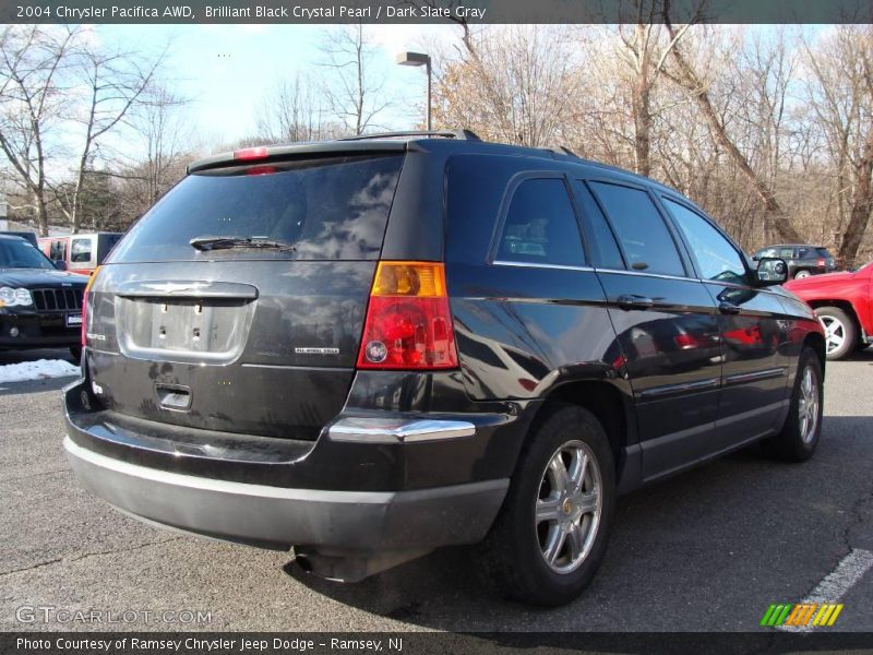 Brilliant Black Crystal Pearl / Dark Slate Gray 2004 Chrysler Pacifica AWD