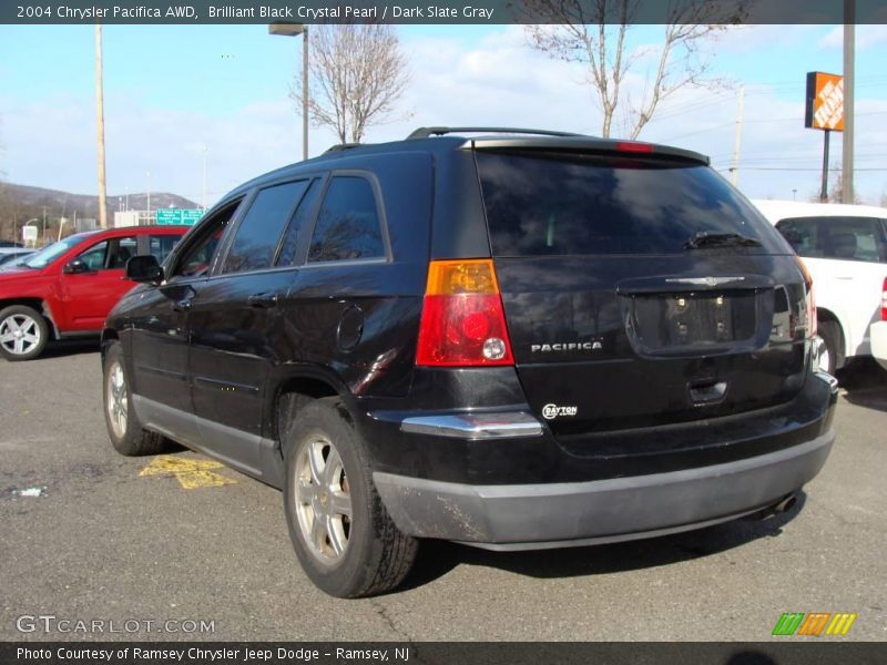 Brilliant Black Crystal Pearl / Dark Slate Gray 2004 Chrysler Pacifica AWD