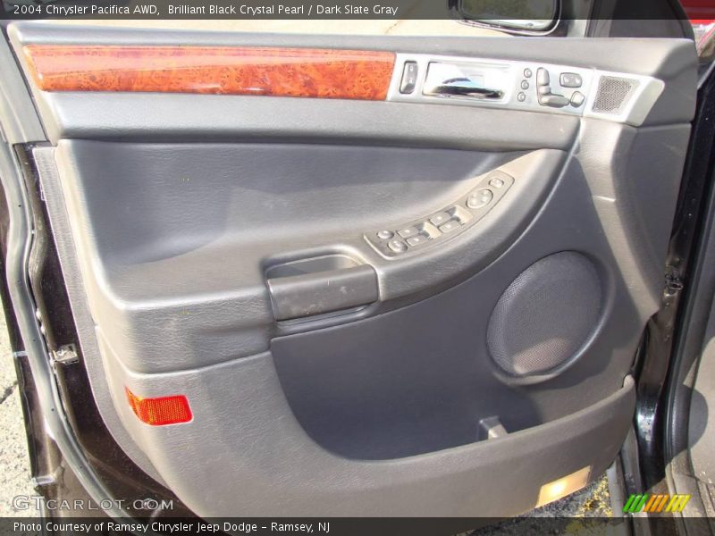 Brilliant Black Crystal Pearl / Dark Slate Gray 2004 Chrysler Pacifica AWD