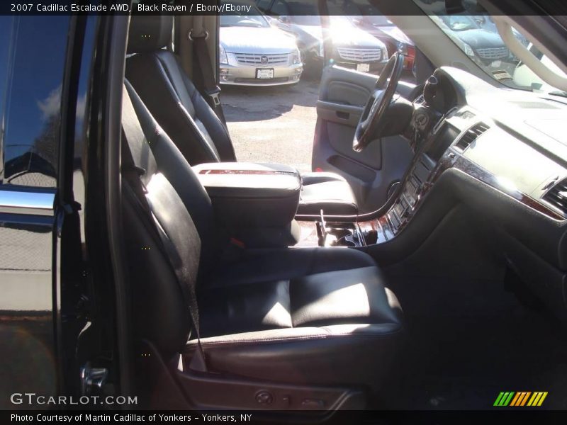 Black Raven / Ebony/Ebony 2007 Cadillac Escalade AWD