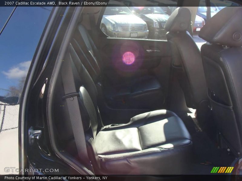 Black Raven / Ebony/Ebony 2007 Cadillac Escalade AWD