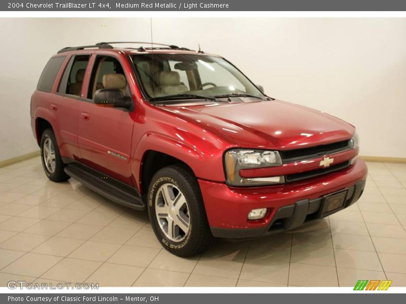 Medium Red Metallic / Light Cashmere 2004 Chevrolet TrailBlazer LT 4x4