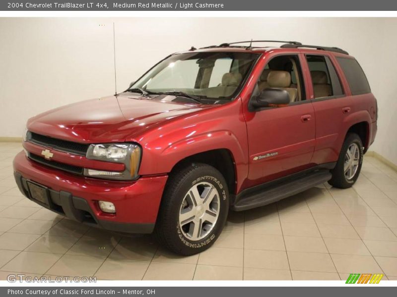 Medium Red Metallic / Light Cashmere 2004 Chevrolet TrailBlazer LT 4x4
