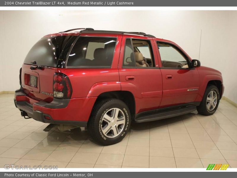 Medium Red Metallic / Light Cashmere 2004 Chevrolet TrailBlazer LT 4x4