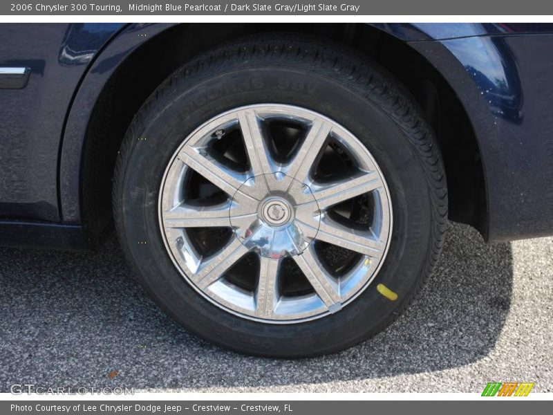 Midnight Blue Pearlcoat / Dark Slate Gray/Light Slate Gray 2006 Chrysler 300 Touring