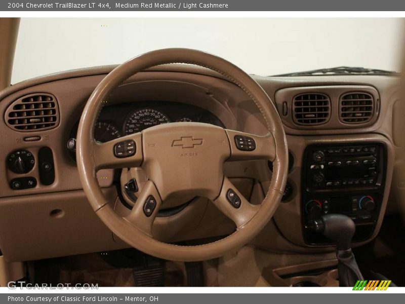 Medium Red Metallic / Light Cashmere 2004 Chevrolet TrailBlazer LT 4x4