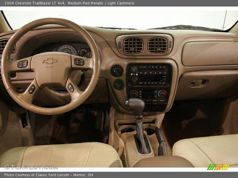 Medium Red Metallic / Light Cashmere 2004 Chevrolet TrailBlazer LT 4x4