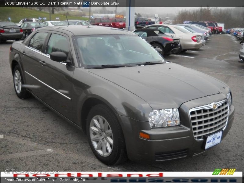 Dark Titanium Metallic / Dark Slate Gray 2008 Chrysler 300 LX