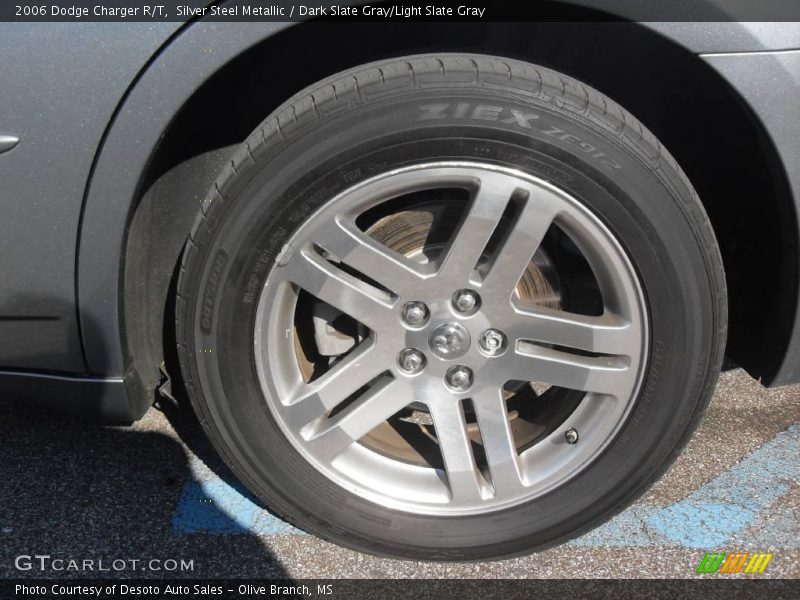 Silver Steel Metallic / Dark Slate Gray/Light Slate Gray 2006 Dodge Charger R/T