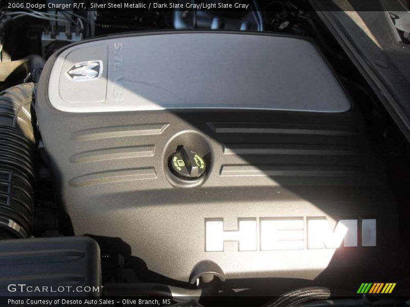 Silver Steel Metallic / Dark Slate Gray/Light Slate Gray 2006 Dodge Charger R/T