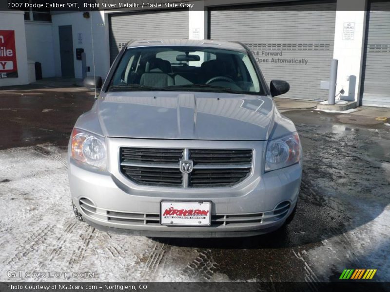 Bright Silver Metallic / Pastel Slate Gray 2007 Dodge Caliber SXT