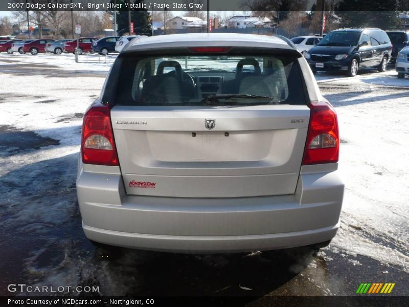 Bright Silver Metallic / Pastel Slate Gray 2007 Dodge Caliber SXT